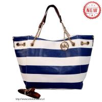 michael kors striped groot blauw bakken Winkel Utrecht phzli319